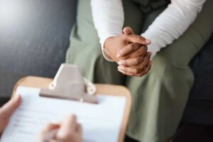 a woman gets help learning which sober living expenses can be deducted from taxes